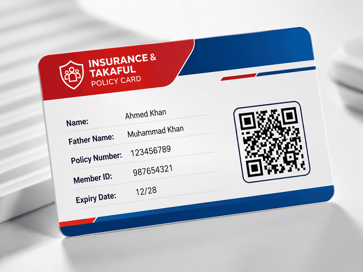 Insurance & Takaful Policy Cards